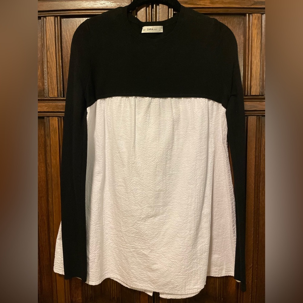 Zara sweater top.